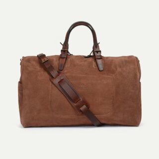 Bleu de Chauffe - Sac de voyage Hobo  Marron