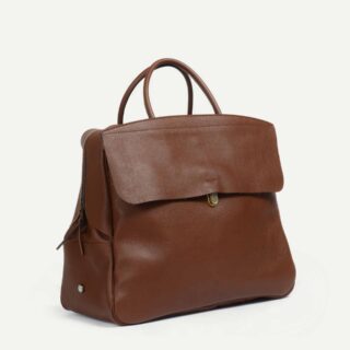 Bleu de Chauffe - Sac de Voyage Zoom – Brun ambré