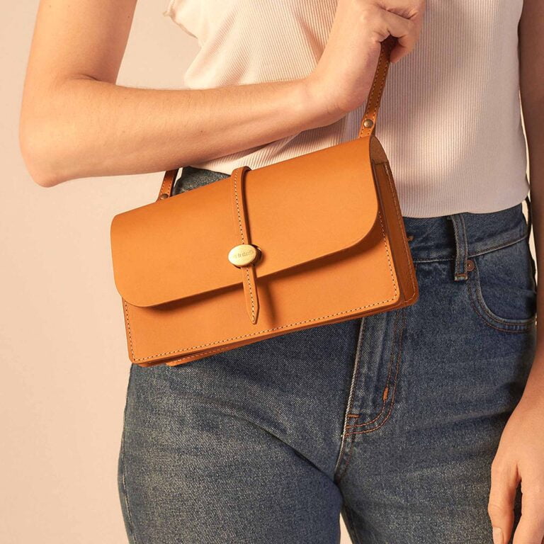 Bleu De Chauffe - Sac Pochette Joan - Miel