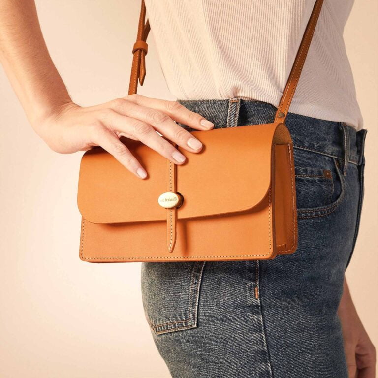 Bleu De Chauffe - Sac Pochette Joan - Miel