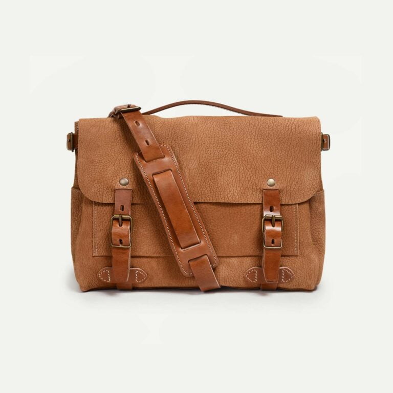 Bleu de Chauffe - Sac Postier Eclair S - Camel - new