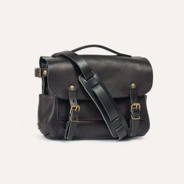 Bleu De Chauffe - Sac Postier Eclair S - Noir