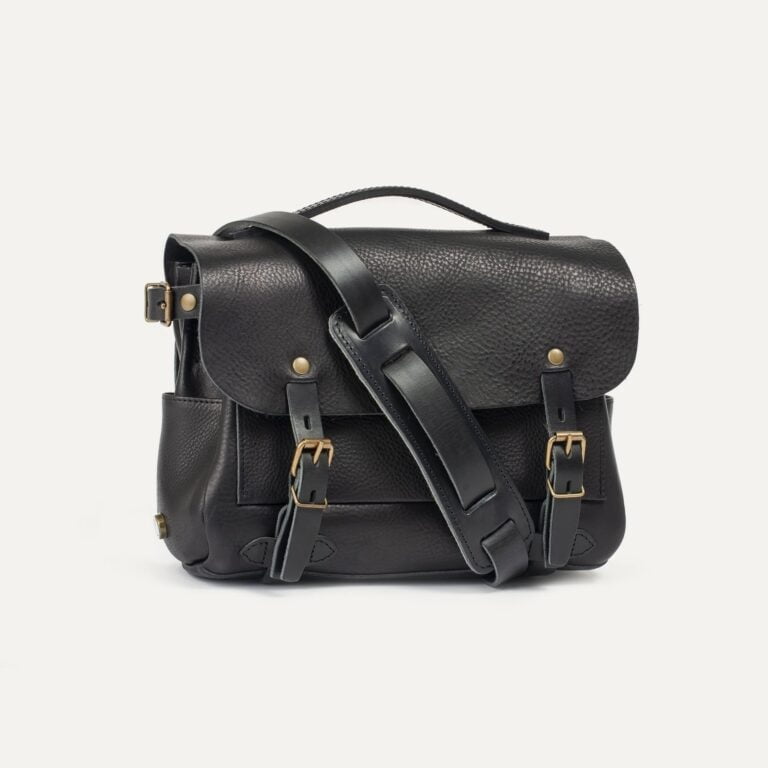 Bleu De Chauffe - Sac Postier Eclair S - Noir