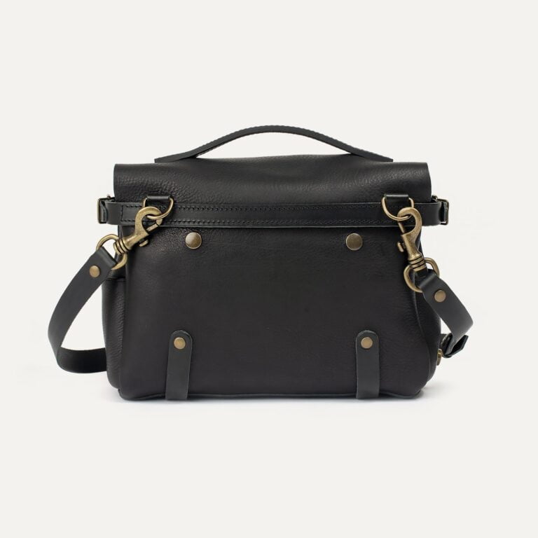 Bleu De Chauffe - Sac Postier Eclair S - Noir