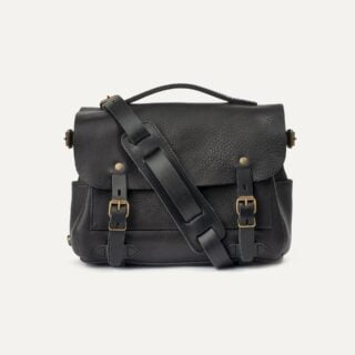 Bleu de Chauffe - Sac Postier Eclair S  Noir