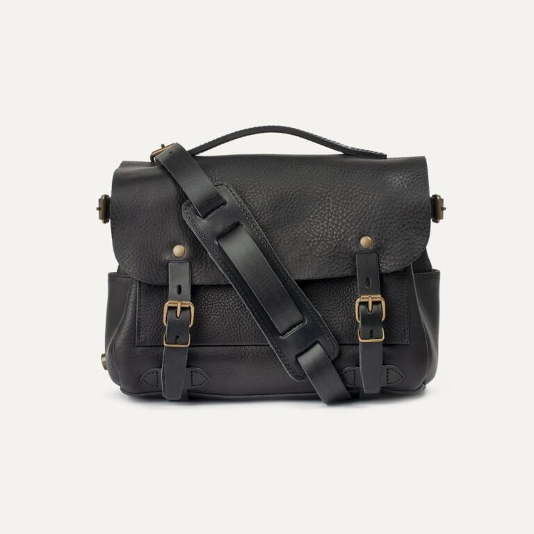 Bleu De Chauffe - Sac Postier Eclair S - Noir