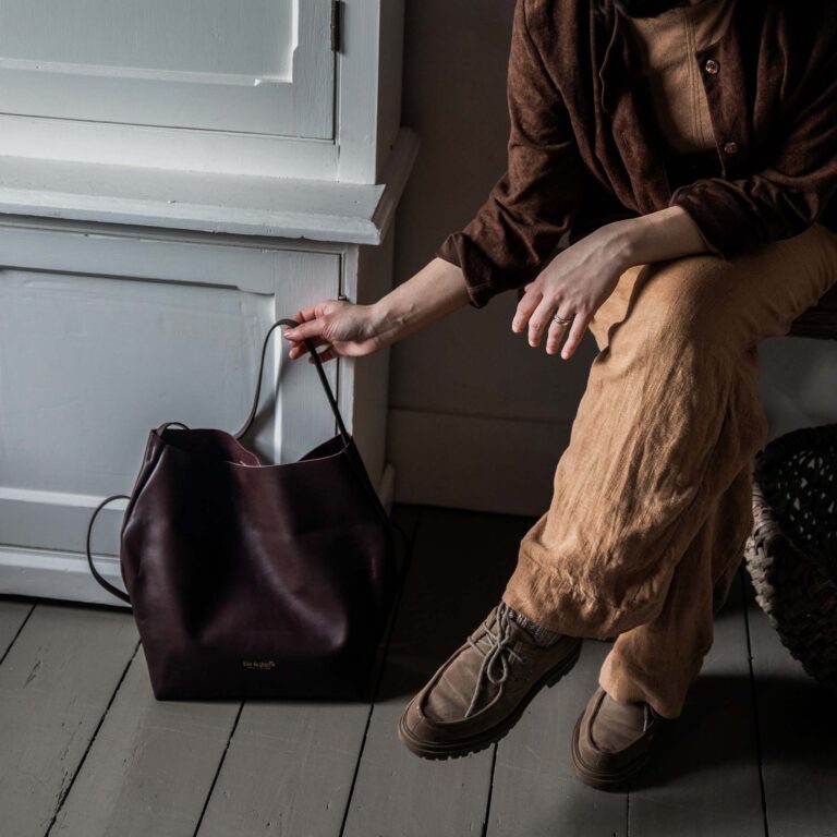 Bleu De Chauffe - Sac souple double porté Mission - Camel