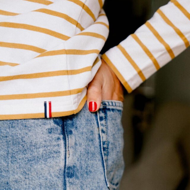 Montlimart - T-SHIRT LOUISE OCRE