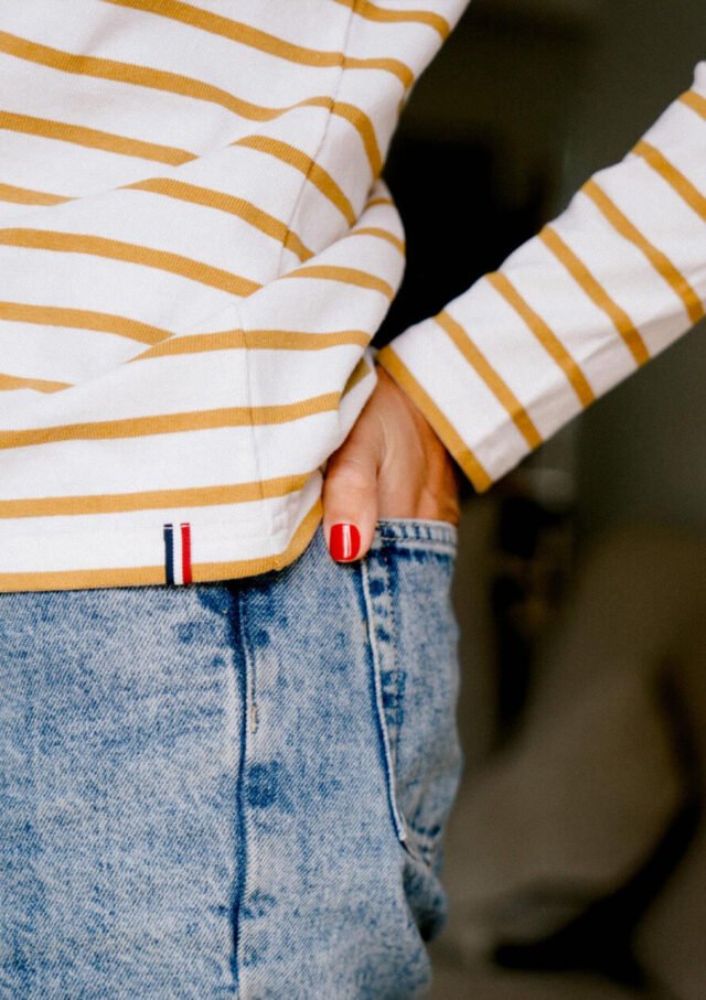 Montlimart - T-SHIRT LOUISE OCRE