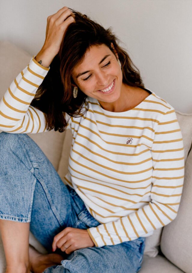 Montlimart - T-shirt Louise Ocre