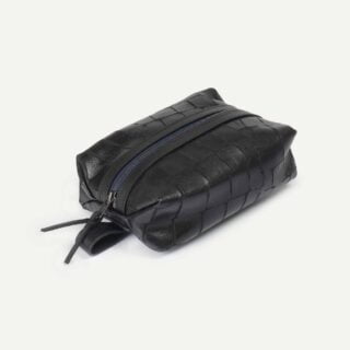 Bleu de Chauffe - Trousse de toilette Zazou – Noir croco