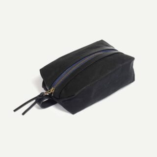 Bleu de Chauffe - Trousse de toilette ZAZOU – Noir waxé