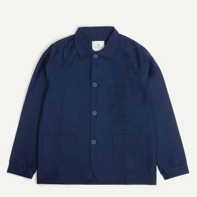 Veste de travail Germinal – Bleu par la marque Bleu de Chauffe Bleu de Chauffe - Veste de travail Germinal – Bleu