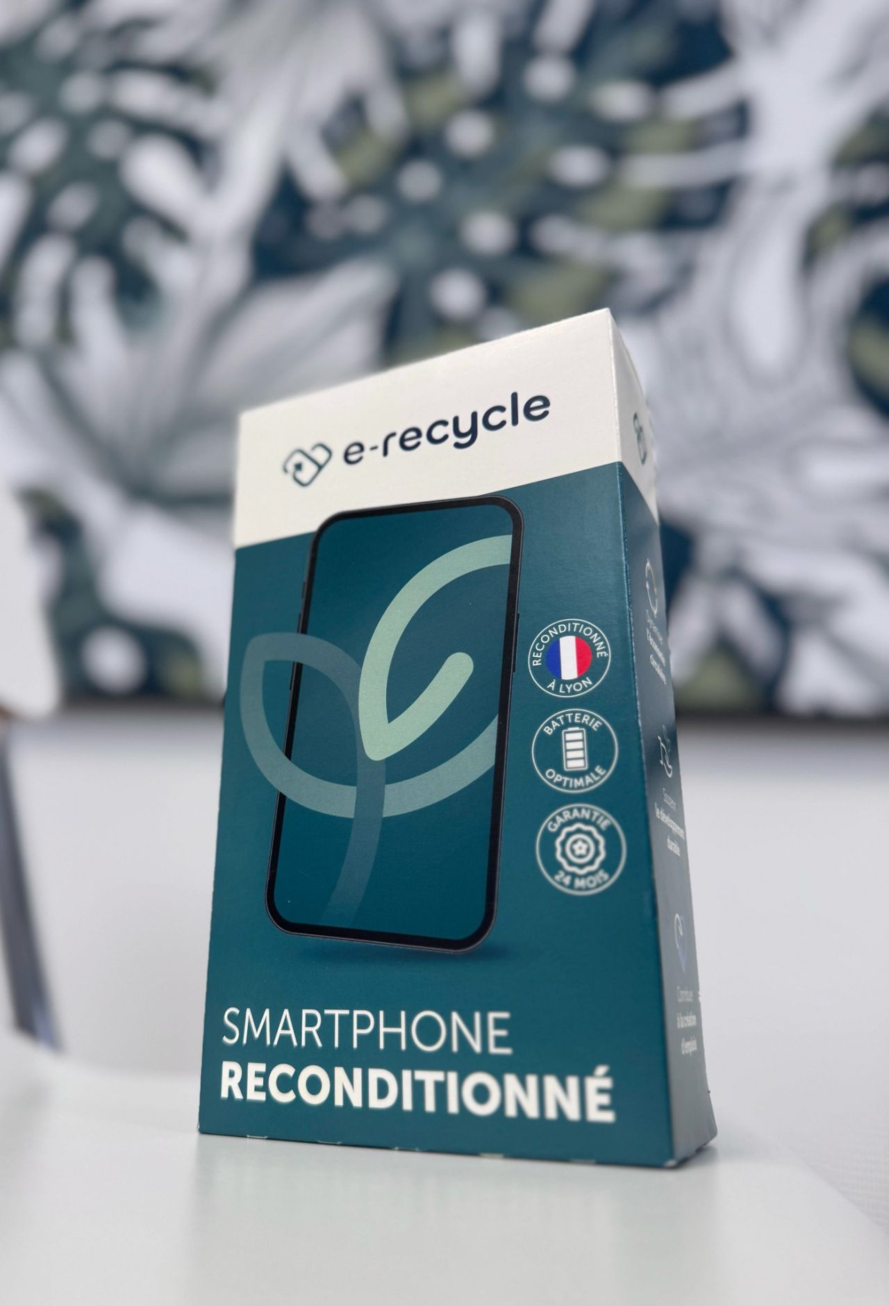Erecycle emballage smartphone reconditionne