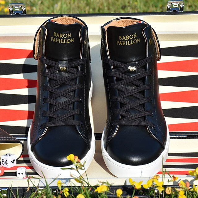 Baron Papillon - Sneaker Baron Papillon Mid Royale Noire