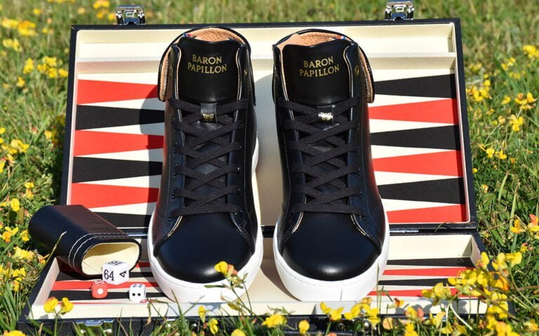 Baron Papillon - Sneaker Baron Papillon Mid Royale Noire