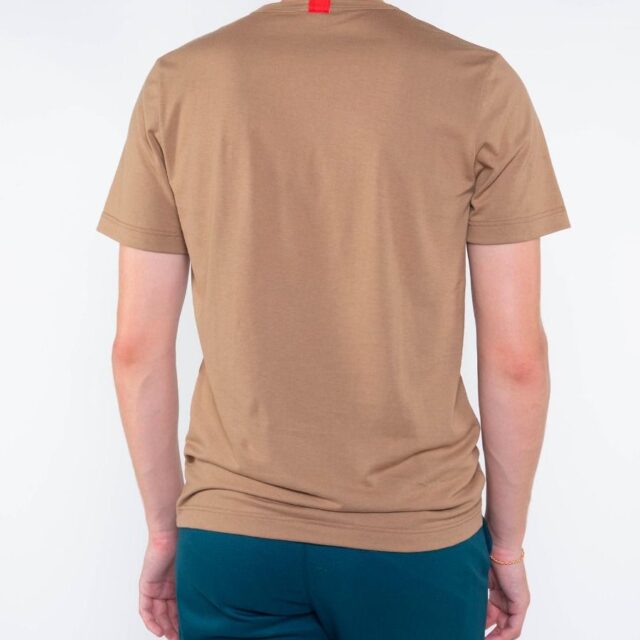1083 - T-SHIRT DROIT 304 UNI coton bio moka Homme