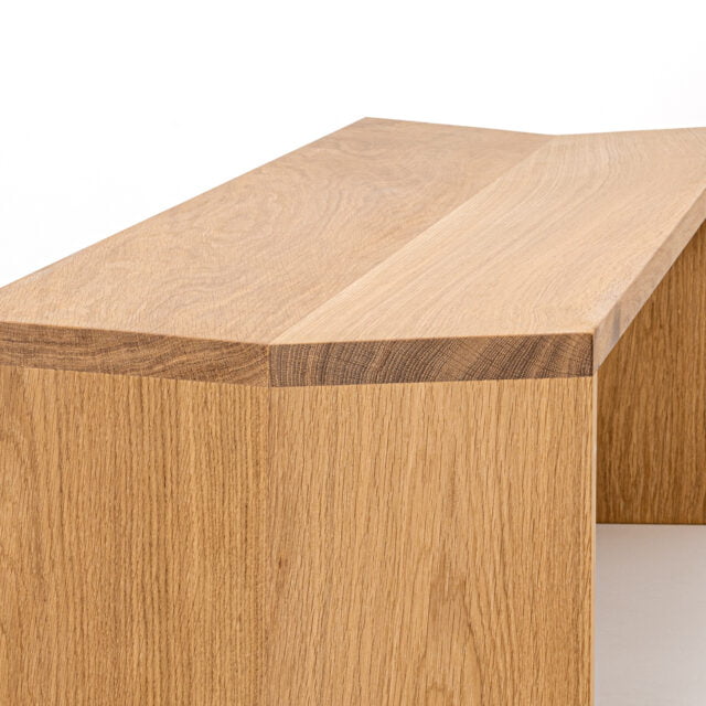 Delavelle - Banc en chêne massif made in France - PAP