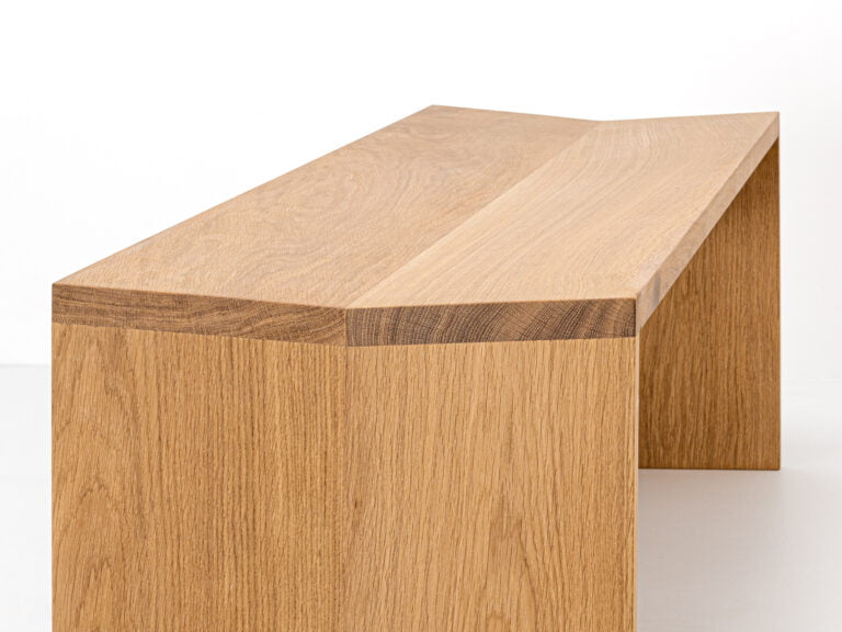 Delavelle - Banc en chêne massif made in France - PAP