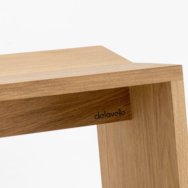 Delavelle - Banc en chêne massif made in France - PAP