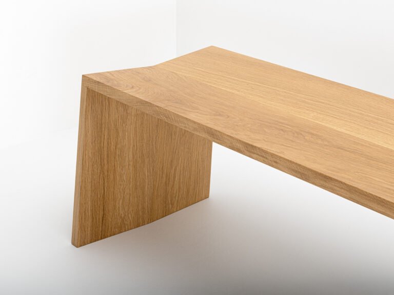 Delavelle - Banc en chêne massif made in France - PAP