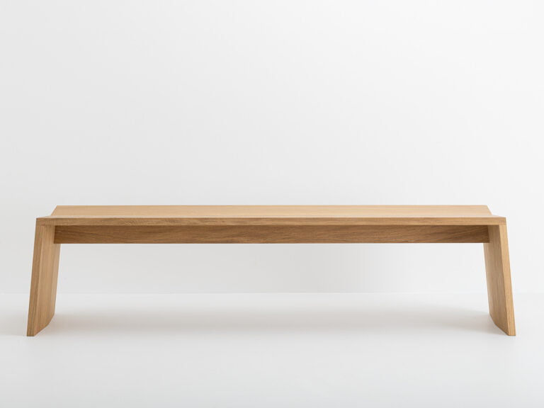 Delavelle - Banc en chêne massif made in France - PAP