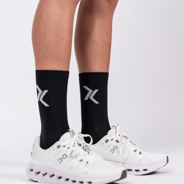 Sensus - Chaussettes Hautes Sensus "Noir" 0.68 kgCo2eq - Made in France et recyclé (En précommande)