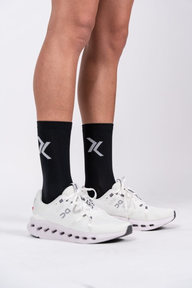 Sensus - Chaussettes Hautes Sensus "Noir" 0.68 kgCo2eq - Made in France et recyclé (En précommande)