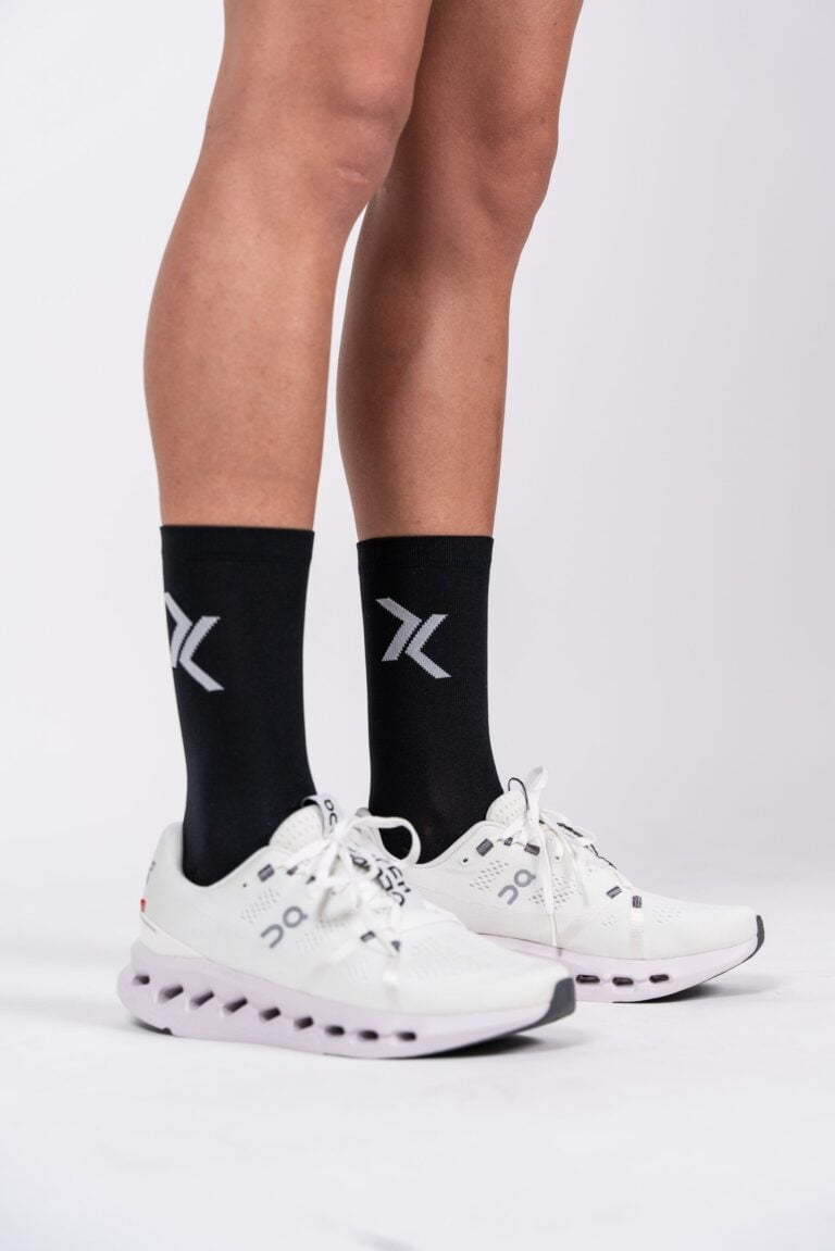 Sensus - Chaussettes Hautes Sensus "Noir" 0.68 kgCo2eq - Made in France et recyclé (En précommande)