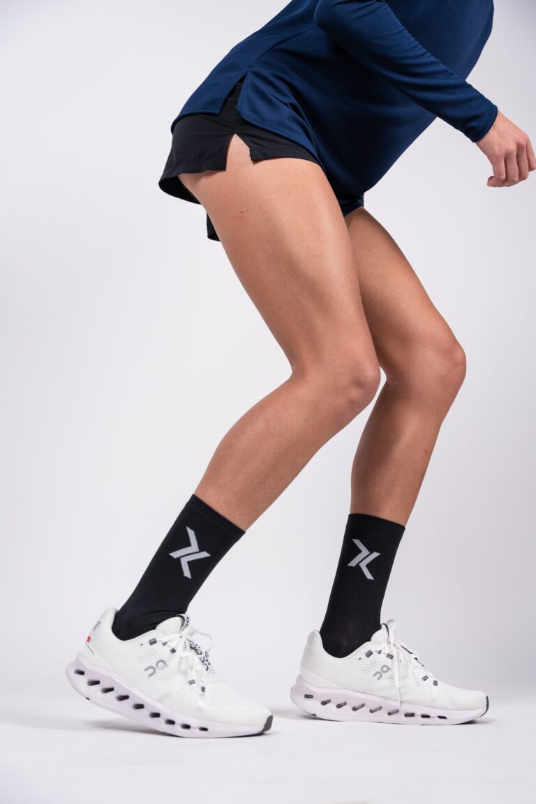 Sensus - Chaussettes Hautes Sensus "Noir" 0.68 kgCo2eq - Made in France et recyclé (En précommande)