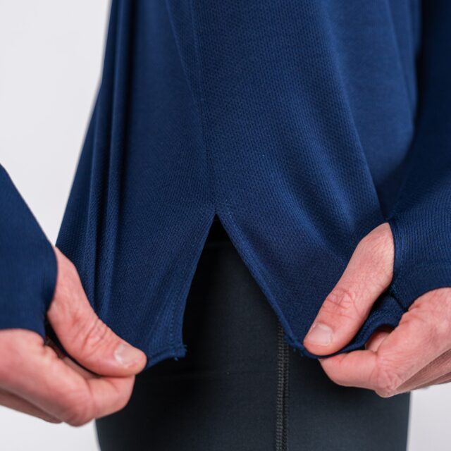 Sensus - T-shirt Homme Sensus ADN LONG Bleu 2.46 kgCo2eq - Made in France et recyclé (En stock)