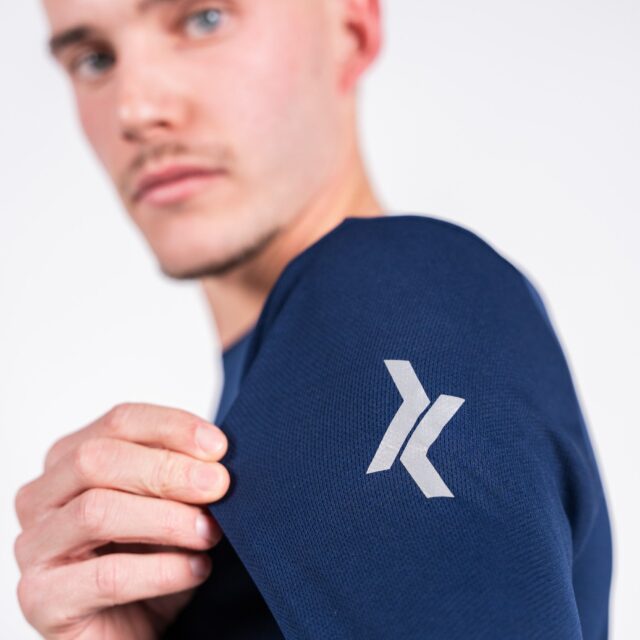 Sensus - T-shirt Homme Sensus ADN LONG Bleu 2.46 kgCo2eq - Made in France et recyclé (En stock)