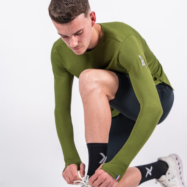 Sensus - Chaussettes Hautes Sensus "Noir" 0.68 kgCo2eq - Made in France et recyclé (En précommande)