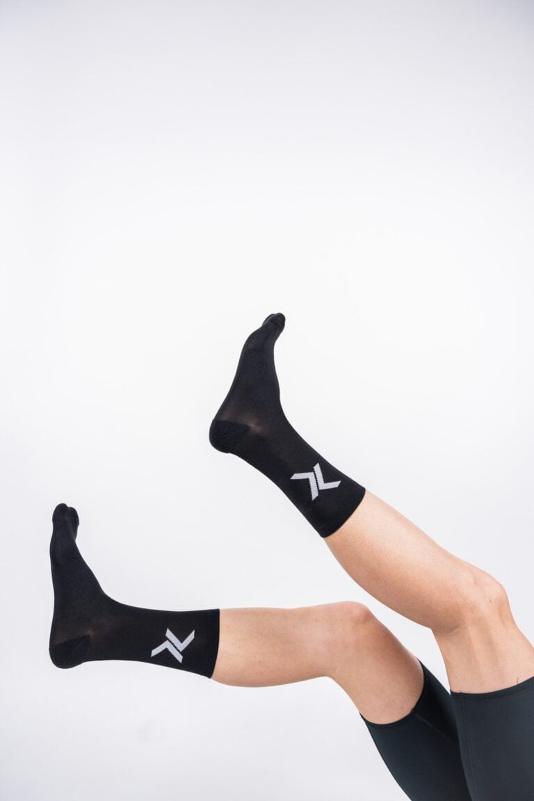 Sensus - Chaussettes Hautes Sensus "Noir" 0.68 kgCo2eq - Made in France et recyclé (En précommande)