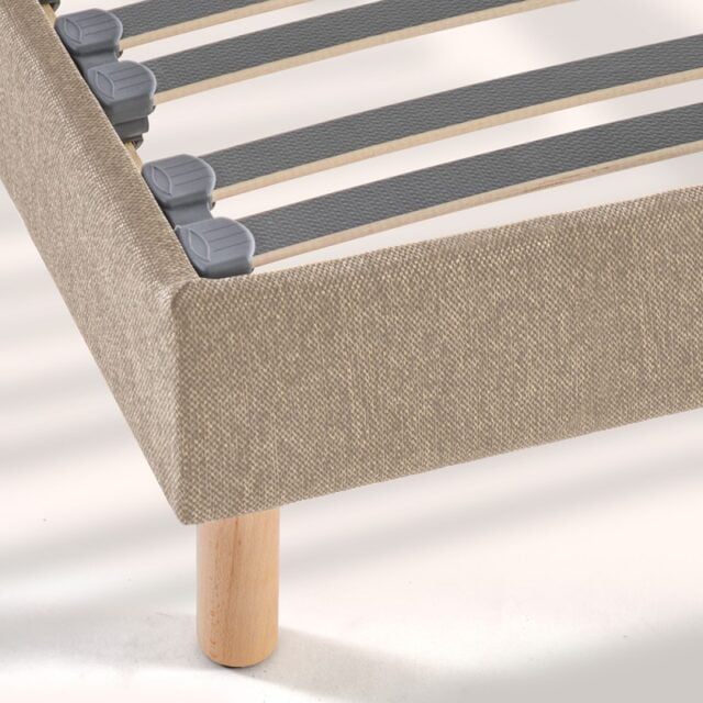 Matelas No Stress - sommier en lattes de hêtre et lin