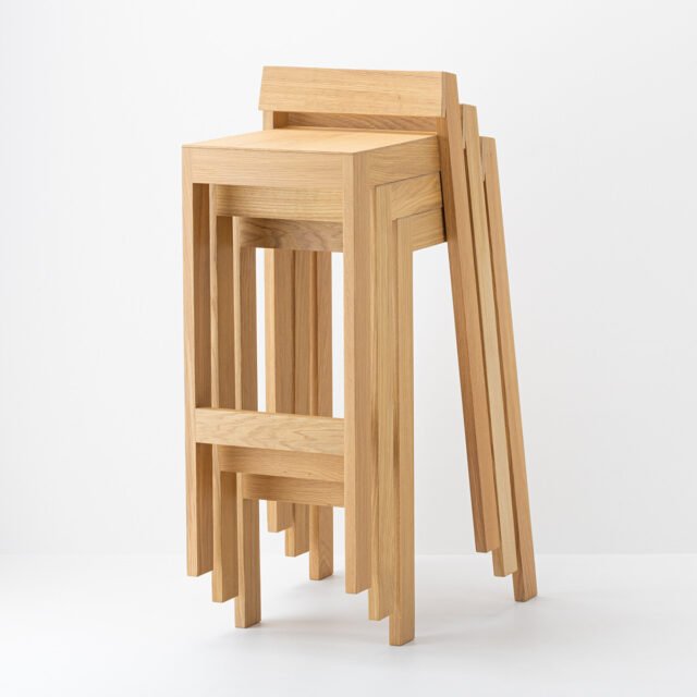 Delavelle - Tabouret PilPil en Chêne