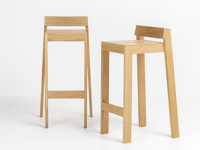 Delavelle - Tabouret PilPil en Chêne