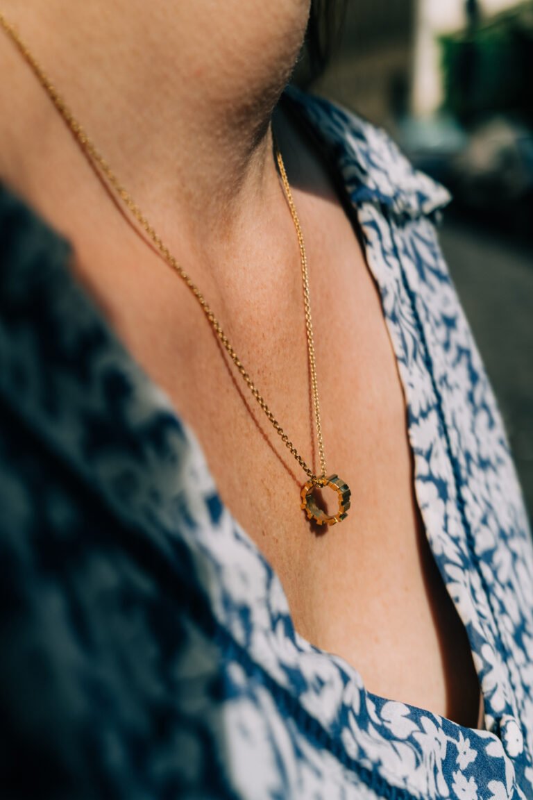 Naya Jewelry - Pendentif New York Vermeil