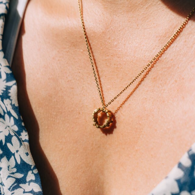 Naya Jewelry - Pendentif New York Vermeil
