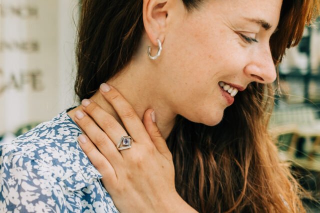 Naya Jewelry - Bague Argent Améthyste