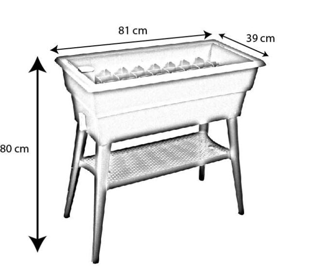 MV Industrie - Jardinière Calipso Maxi