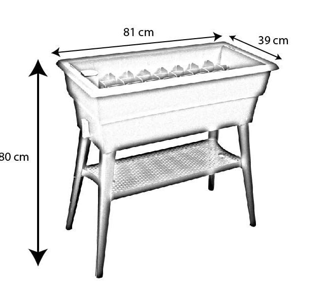 MV Industrie - Jardinière Calipso Maxi