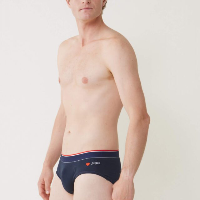 Le Slip Français - Terrible Coeur bleu