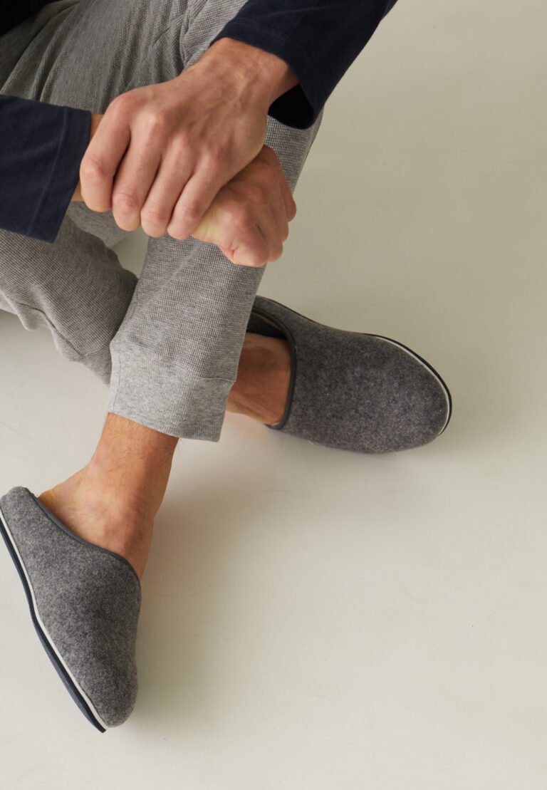 Le Slip Français - Chaussons d'intérieur en laine - 100% Made in France