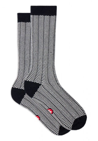 Le Slip Français - Lucas Chevrons blanc