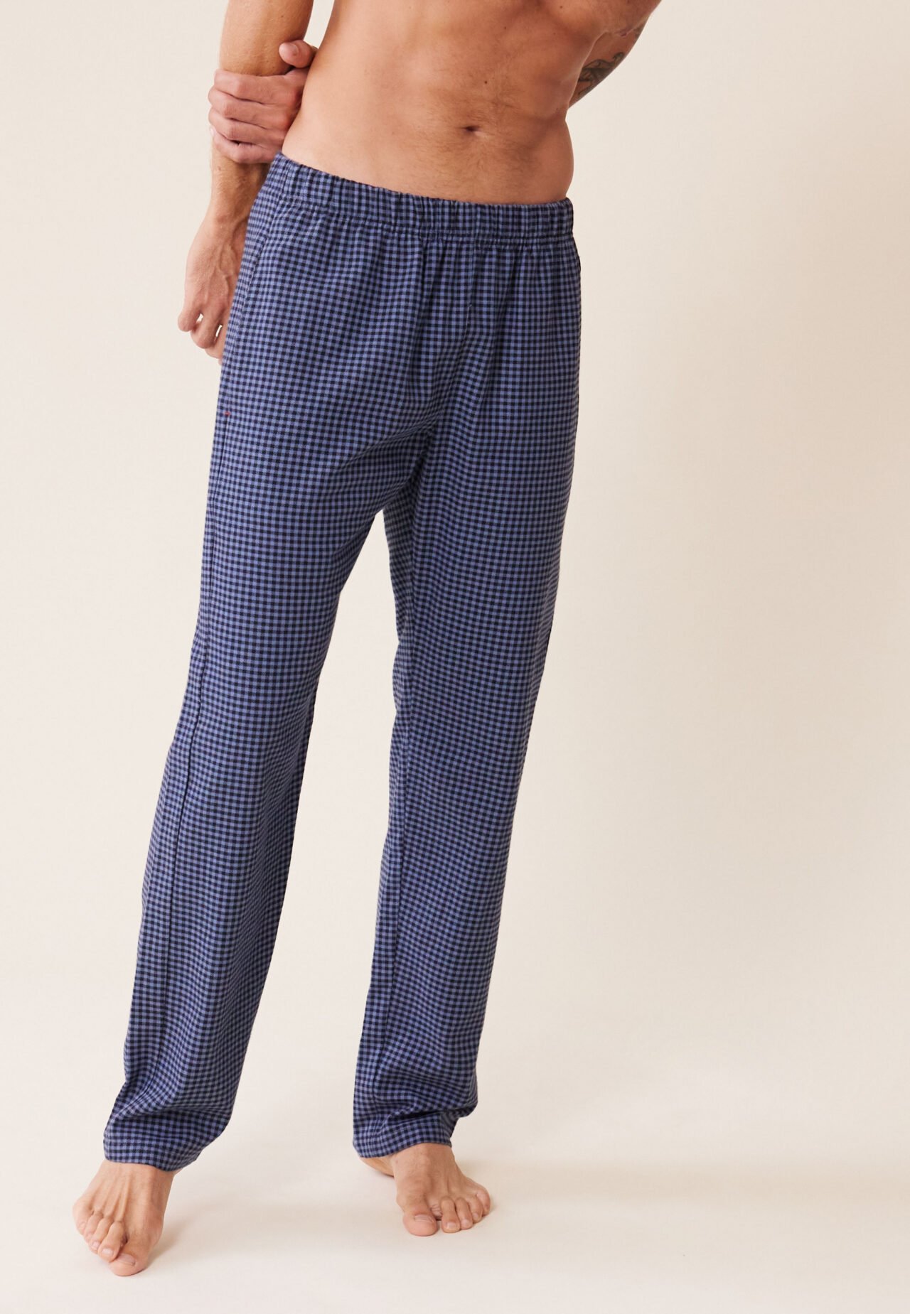 9800cffdf76a7dc647103ae0f3cfcad9a4d6a070 Le Slip Français - Timothe Vichy bleu gris bleu