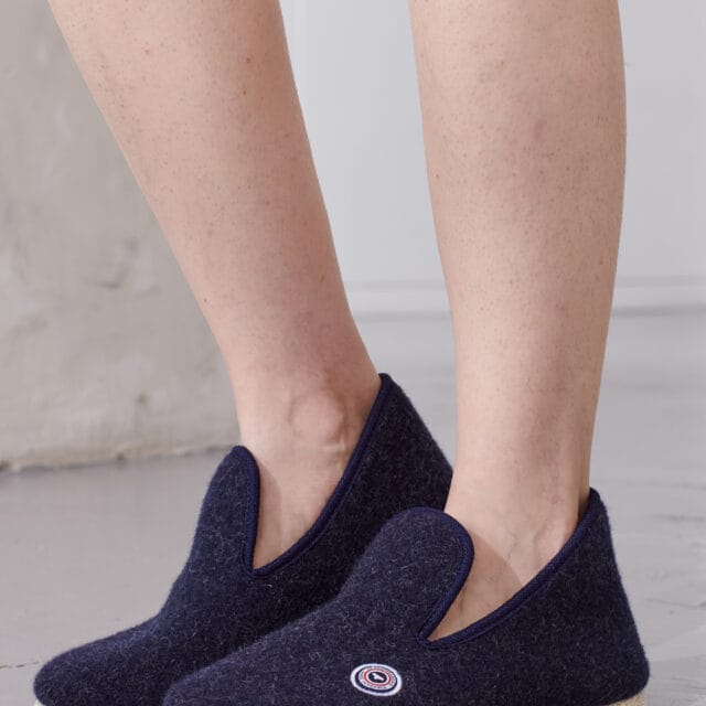 Le Slip Français - Charentaises bleu