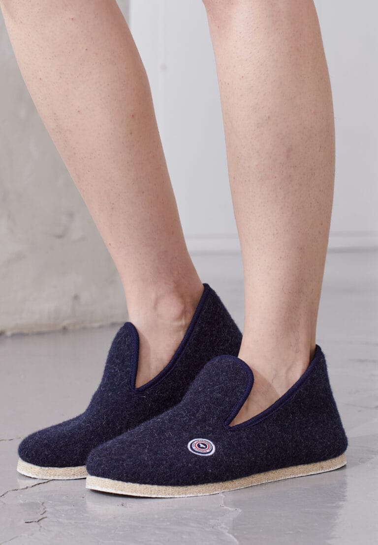 Le Slip Français - Charentaises bleu