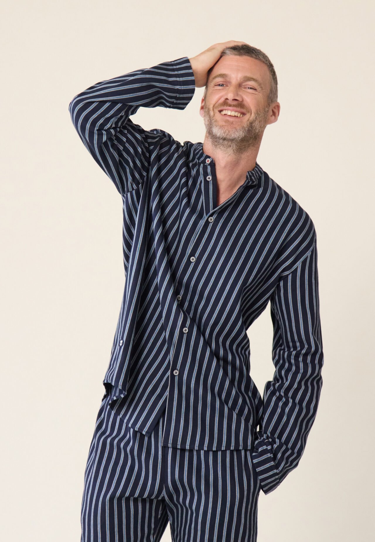 f025f0c7bc4fbb5c0c99efe8f4583492b4fed494 Le Slip Français - Chemise de pyjama en flanelle - 100% Made in France