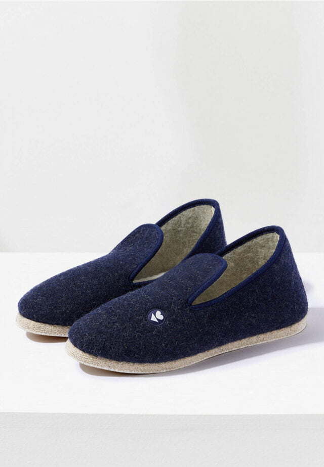 Le Slip Français - Chaussons d'intérieur en laine - 100% Made in France